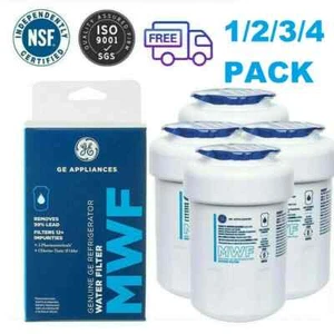 1 Pack GE MWF New GenuineSealed GWF 46-9991 MWFP Smartwater Fridge Water Filter - Picture 1 of 9