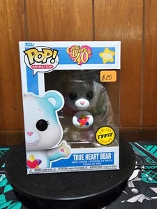 Funko POP! Care Bear 40 Aniversario True Heart Bear #1206 Chase Translúcido - Imagen 1 de 4