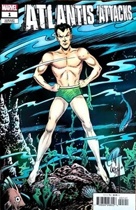 ATLANTIS ATTACKS #1 1:25 BILL EVERETT VARIANTE GEMA OCULTA CASI NUEVA - (PRIORIDAD E INS) - Imagen 1 de 1