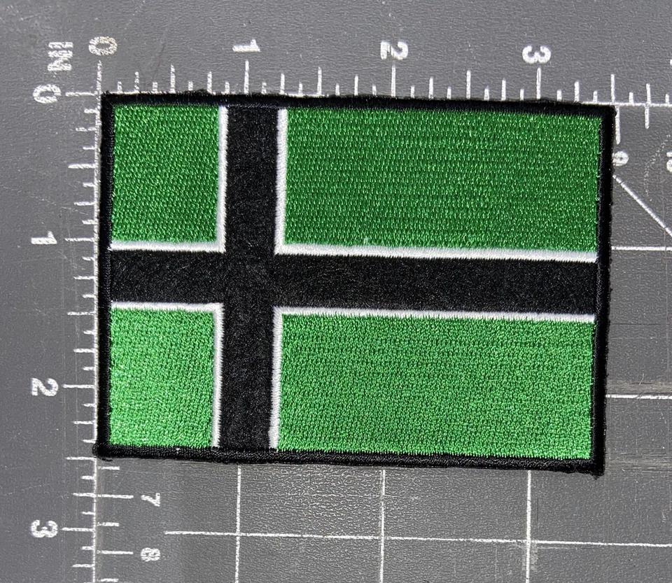 Vinland Nordic Cross Flag Patch American Gothic Metal Band Type O Negative O - Image 1 of 1