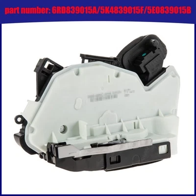 Bloque de bloqueo de puerta trasera izquierda para Volkswagen Passat Polo Golf Skoda 6RD839015A Foto 1 de 3