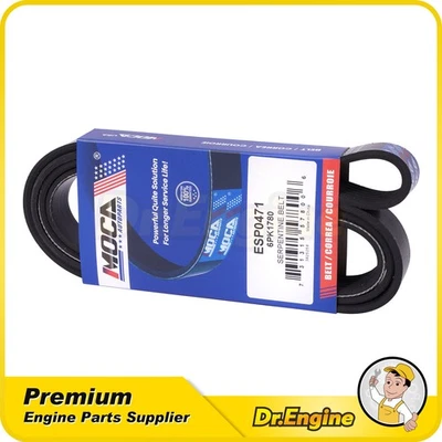 Cinturón Serpentine para Hyundai Elantra Kona Tucson Kia Forte Rondo Soul 6PK1780 Foto 1 de 4