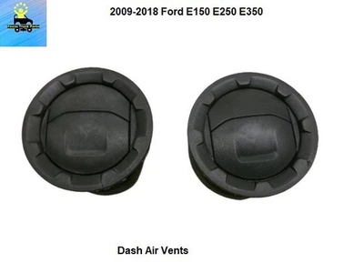 9C2419C696A 09 10 11 12 13 14 Ford E150 E250 E350 Juego 2 salpicaderos de ventilación de aire Foto 1 de 4