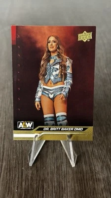 2024 Upper Deck AEW All Elite Wrestling - Britt Baker #26 Gold - Image 1 of 2