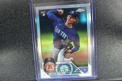 2023 Topps Chrome Update Rookie Silver Refractor Bryce Miller - Image 1 of 2