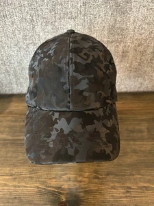 Cappello donna Ponyflo regolabile nero mimetico corsa golf tennis sottaceto palla berretto - Foto 1 di 6
