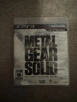 Metal Gear Solid: The Legacy Collection (Sony PlayStation 3) Tested 2 Discs - Image 1 of 3