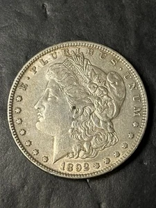 1892 Morgan Silber Dollar Au  - Bild 1 von 2