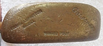 GOLFCRAFT FRANK JOHNSTON MODEL WINGED FOOT PUTTER 35.5" - FIBERGLASS - VINTAGE - Image 1 of 4