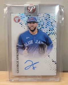 2022 Topps Pristine - Pristine Autographs Refractor #PA-GS George Springer - Bild 1 von 2