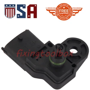 12568929 MAP MANIFOLD ABSOLUTE PRESSURE SENSOR FITS Volt Alfa Romeo Fiat Lancia - Picture 1 of 9