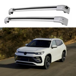 2 piezas para VW All New Tiguan 2025 portaequipajes riel barras transversales transversales - Imagen 1 de 8