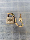 Vintage Yale padlock with working key. Made in the USA