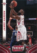 James Harden 2014-15 Panini Threads Basketball NBA Base Card #78 Houston Rockets