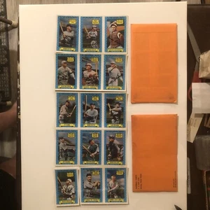 1970 KELLOGG ROLD GOLD ALL TIME GREATS COMPLETE MINT IN SEALED ENVELOPE CB - Picture 1 of 10