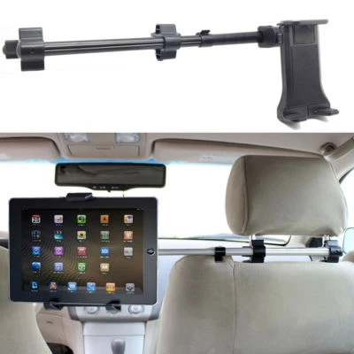 New Univeral Car Headrest Mount for Apple Ipad PRO AIR MINI LG 7" to 12" Tablets - Image 1 of 4