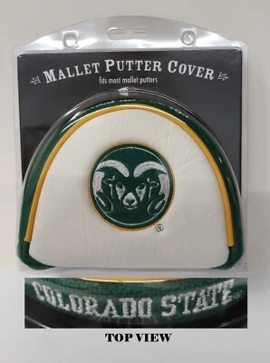 Team Golf NCAA COLORADO STATE RAMS Golf Mallet Putter Cover Headcover