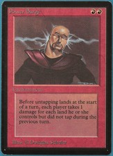 Power Surge Beta NM Red Rare MAGIC THE GATHERING MTG CARD (ID# 219961) ABUGames