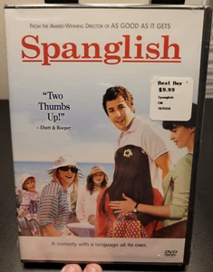 Spanglish DVD NEW Adam Sandler Tea Leoni Paz Vega Cloris Leachman Romance Comedy - Picture 1 of 2