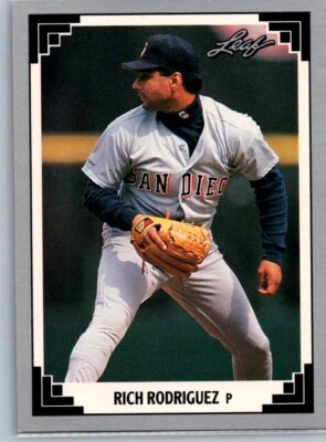 1991 Leaf #448 Rich Rodriguez RC - Image 1 of 2