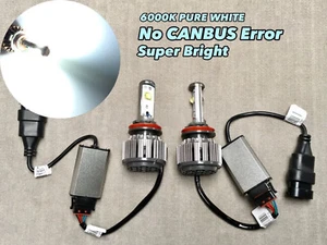 FOG LIGHT 40W X2 H10 HIGH POWER LED Bulb Xenon 6000K White W1 Fits GM AE - Picture 1 of 4