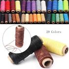 1pc Leather Sewing Flat Waxed Thread Wax String Hand Stitching Craft 50M 150D