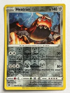 Heatran 100/172 Reverse Holo Rare Brilliant Stars Pokemon - Picture 1 of 9