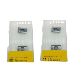 4pcs APKT 160404 PCD Used for Aluminum Turning InsertS CNC Lathe APMT1604 PCD - Picture 1 of 6