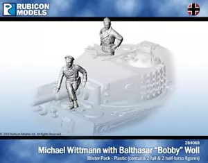 Rubicon Models Michael Wittmann and Balthazar "Bobby" Woll 1/56 28mm German WWII - Bild 1 von 1