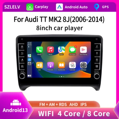 Suitable for 2006-2014 Audi TT Android in car central control large carplay - Image 1 of 4