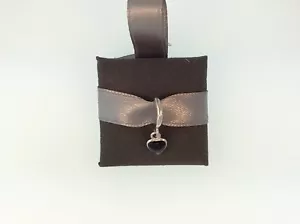 Endlos Charm # 43268-2 schwarz Emaille Herz Tropfen - authentischer Händler - 50 % Rabatt - Bild 1 von 2