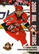Denis Hamel 2007-08 AHL All-Stars Binghamton Senators