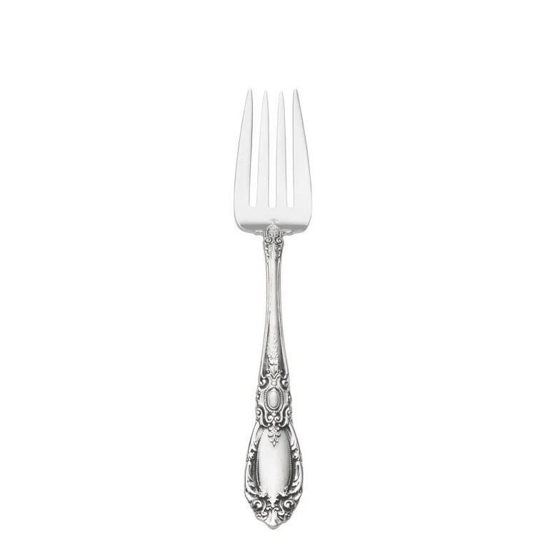 Tenedor de ensalada de plata esterlina King Richard by Towle 6 5/8" Foto 1 de 1