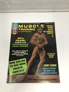 Vintage Muscle Training Illustrated Bodybuilding Magazine - September 1967 - Imagen 1 de 2