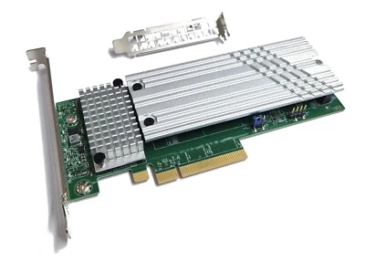 Supermicro AOC-SLG4-2H8M2 NVME Raid 0 1 PCIe 4.0 x8 m.2 Adapter SSD Controller - Bild 1 von 2