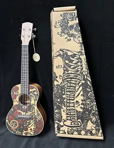 Alvarez GDU24C Grateful Dead Limited Edition Roses Ukulele - Picture 1 of 11