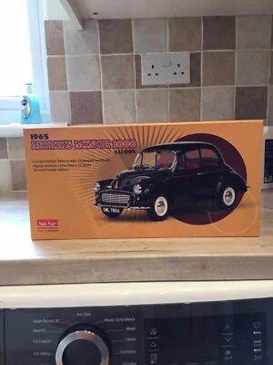 Sunstar Sun Star 4786 1965 Morris Minor 1000 Saloon Black 1:12 - Image 1 of 4