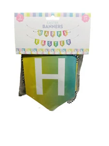 2ct Happy Easter Seasonal Easter Banners 3+- 72 Inches - Picture 1 of 6