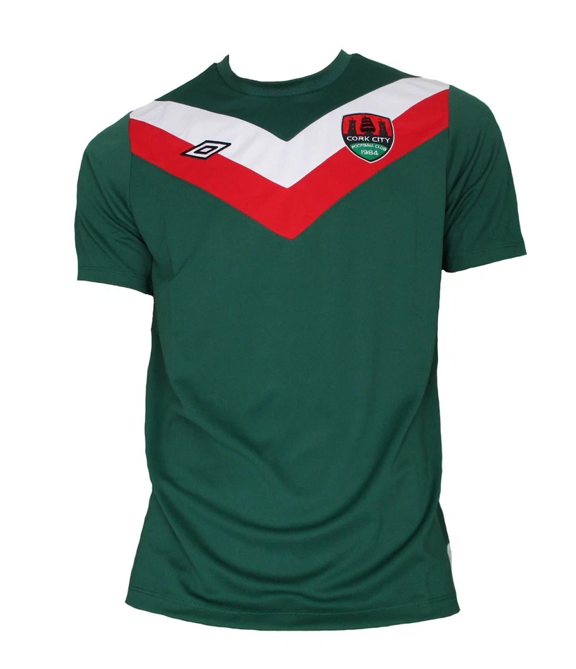 Camiseta Cork City Home 2012/13 Umbro Irlanda M Shirt Jersey - Imagen 1 de 3