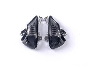 LED Front Turn Signals Smoke Lens fit Kawasaki 2009-2011 Ninja 650,EX650 - Picture 1 of 7