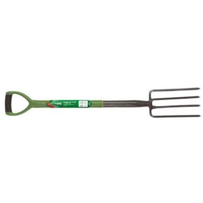 SupaGarden Garden Digging Fork Carbon Steel Border Ergonomic Soft Handle - Image 1 of 3