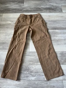 Carhartt Pants Mens 28x31 Brown Duck Canvas Carpenter Skater Grunge B11 BRN - Picture 1 of 14