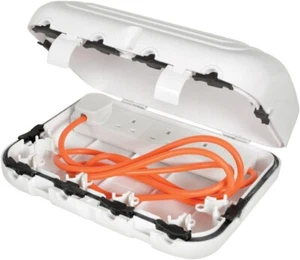 Mercury 429.870UK Wetterfestes Außengehäuse mit 4 Gang 2m Verlängerungskabel - Bild 1 von 5