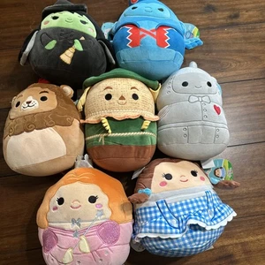 Squishmallows The Wizard of Oz 85th Anniversary Original Complete Set Of 7 NWT - Picture 1 of 17