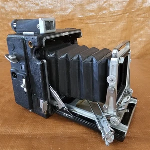 Graflex 2 1/4 x 3 1/4 Speed Graphic body, For Parts/Rebuild, As Is - Picture 1 of 13