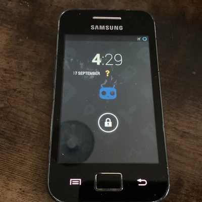 Samsung Galaxy Ace GT-S5830 Black Virgin Media Network 3.5" Android Smartphone - Image 1 of 4