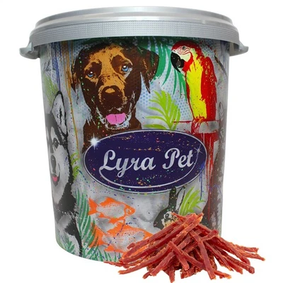 5 kg Entenbrust Abschnitte Kausnack Hundefutter fettarm Lyra Pet® in 30 L Tonne - Bild 1 von 4