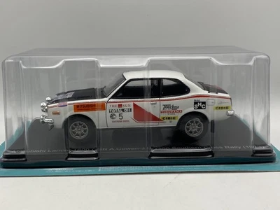 1:24 MItsubishi Lancer 1600 GSR Cowan Bryson Southern Cross Rally 1973 Hachette - Image 1 of 4