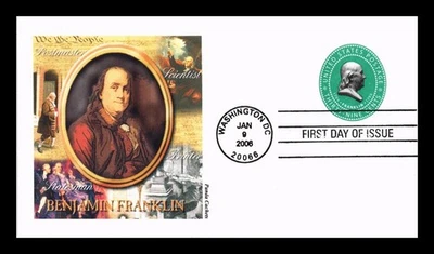 DR JIM STAMPS US COVER BENJAMIN FRANKLIN 39C ENVELOPE FDC PANDA CACHET - Image 1 of 2