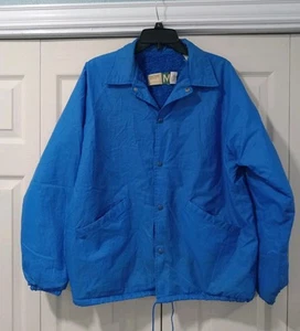WearGuard Men's Jacket Blue Size Medium Vintage Button Up  - Picture 1 of 7